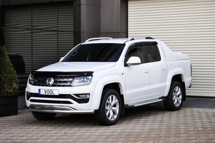 Lowbar Frontbåge Svart - VW Amarok Facelift 2017->