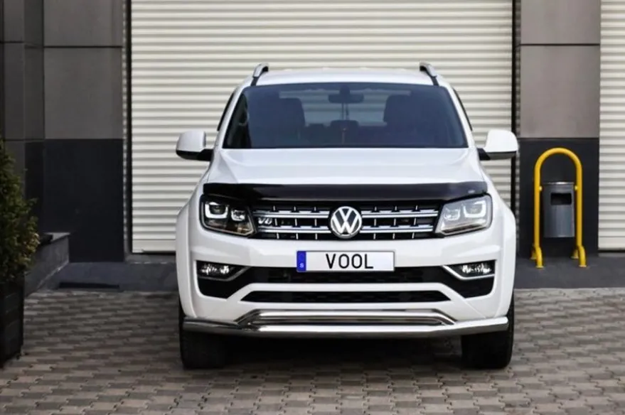 Lowbar Frontbåge Svart - VW Amarok Facelift 2017->