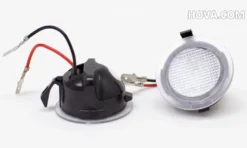 Markbelysning / Puddlelampa LED Vit Ford Kuga, Focus, Mondeo mm