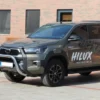 Mindre 76MM frontbåge Svart - Toyota Hilux VIII Facelift 2020->
