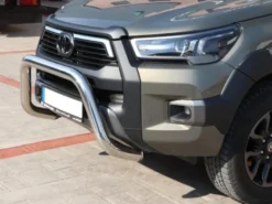 Mindre 76MM frontbåge Svart - Toyota Hilux VIII Facelift 2020->