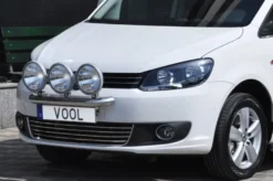 Modellanpassad Voolbar Ljusbåge till VW Caddy 2016- Fästen för 2 extraljus