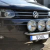 Modellanpassad Voolbar Ljusbåge till VW T5 2010-2015 Fästen för 2 extraljus