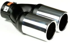 Ändrör Dubbel Rak 70mm*2 Universal