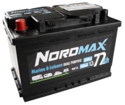 Nordmax Marin / Fritid Förbrukningsbatteri 12V 75Ah 540A