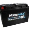 Nordmax Marin / Fritid Förbrukningsbatteri 12V 115Ah 800A