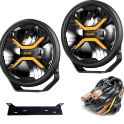 2-Pack LED Extraljus BaseX 9" 240W