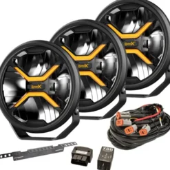 3-Pack LED Extraljus BaseX 9