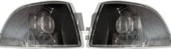 Paketpris Strålkastare Svart Volvo S70, V70, C70
