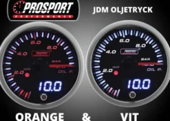 Prosport Mätare 52mm JDM-Serien Oljetryck