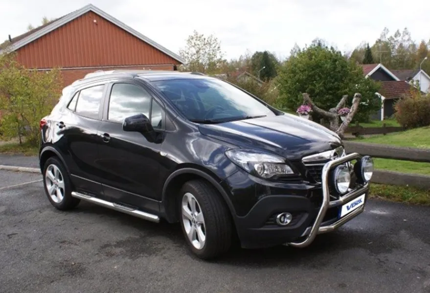 SIDORÖR 76MM - Med instegslister - Opel Mokka 2013-