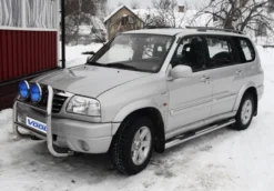 SIDORÖR 76MM - Med instegslister - Suzuki Grand Vitara XL7 2002-2007