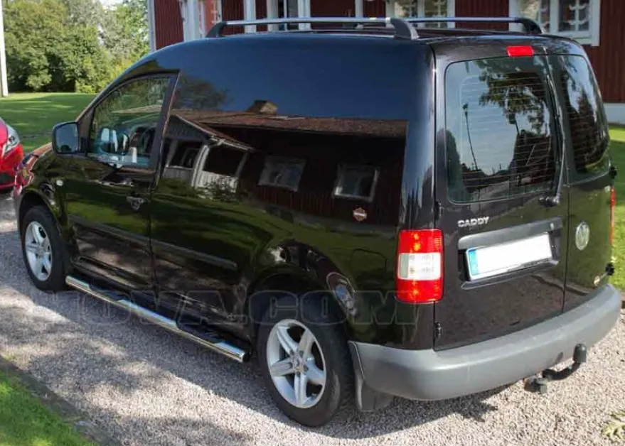 SIDORÖR 76MM - Med instegslister - VW Caddy 2004-2010