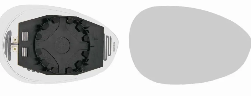 Sidospegelglas Höger Fiat 500, Linea, Grande Punto, Evo