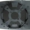 Sidospegelglas Vänster Audi 80