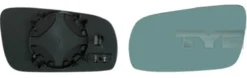 Sidospegelglas Vänster Audi A3, A4, A6, A8