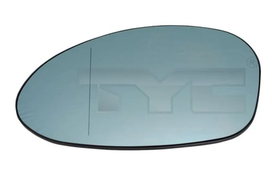 Sidospegelglas Vänster Bmw 1-Serien E81, E82, E87, E88, 3-Serien E90, E91