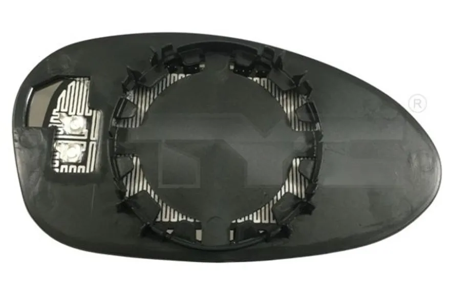 Sidospegelglas Vänster Bmw 1-Serien E81, E82, E87, E88, 3-Serien E90, E91