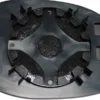 Sidospegelglas Vänster Peugeot 206, 206 CC