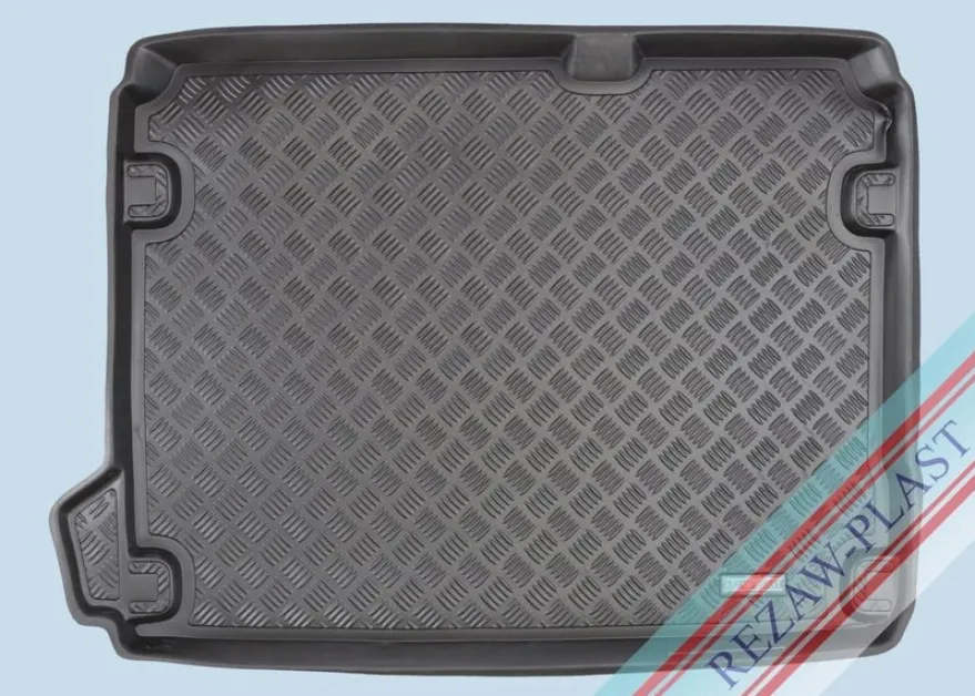 Skålad Bagagerumsmatta Svart Citroen C4 II 2010-2017