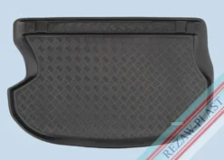 Skålad Bagagerumsmatta Svart Mitsubishi Outlander I 2002-2006