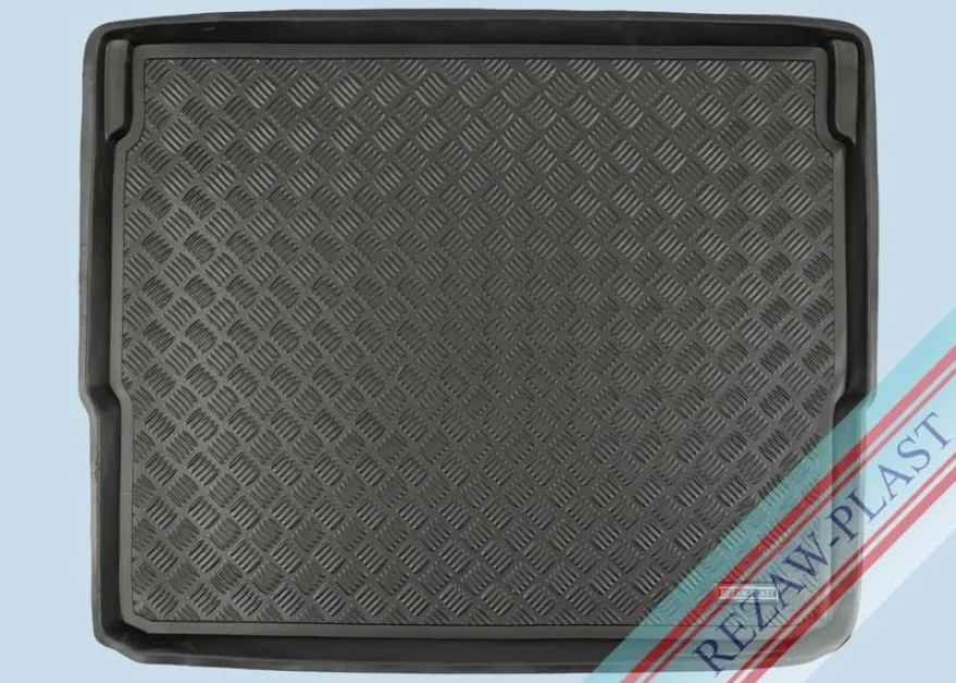 Skålad Bagagerumsmatta Svart Peugeot 3008 II SUV 2016-2024