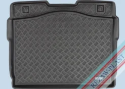 Skålad Bagagerumsmatta Svart Peugeot 207 SW 2006-2012