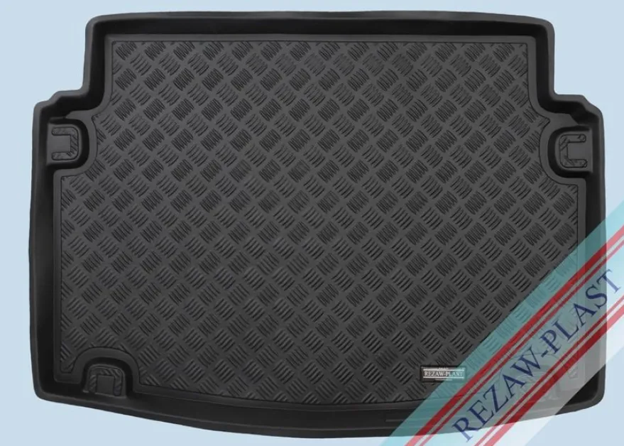 Skålad Bagagerumsmatta Svart VW Caddy Life Maxi III, IV 2007-2021