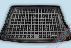 Skålad Mjuk Bagagerumsmatta Svart Kia Pro Ceed Hatchback, Ceed Hatchback