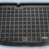 Skålad Mjuk Bagagerumsmatta Svart Skoda Fabia III Hatcback 2014-2021