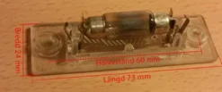 Skyltbelysning LED Canbus VW
