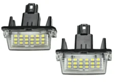 Skyltbelysning LED Toyota Yaris, Verso-S, Prius C, Corolla Touring