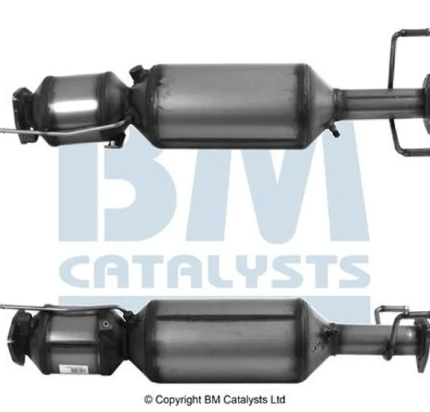 Sot-/partikelfilter, avgassystem
