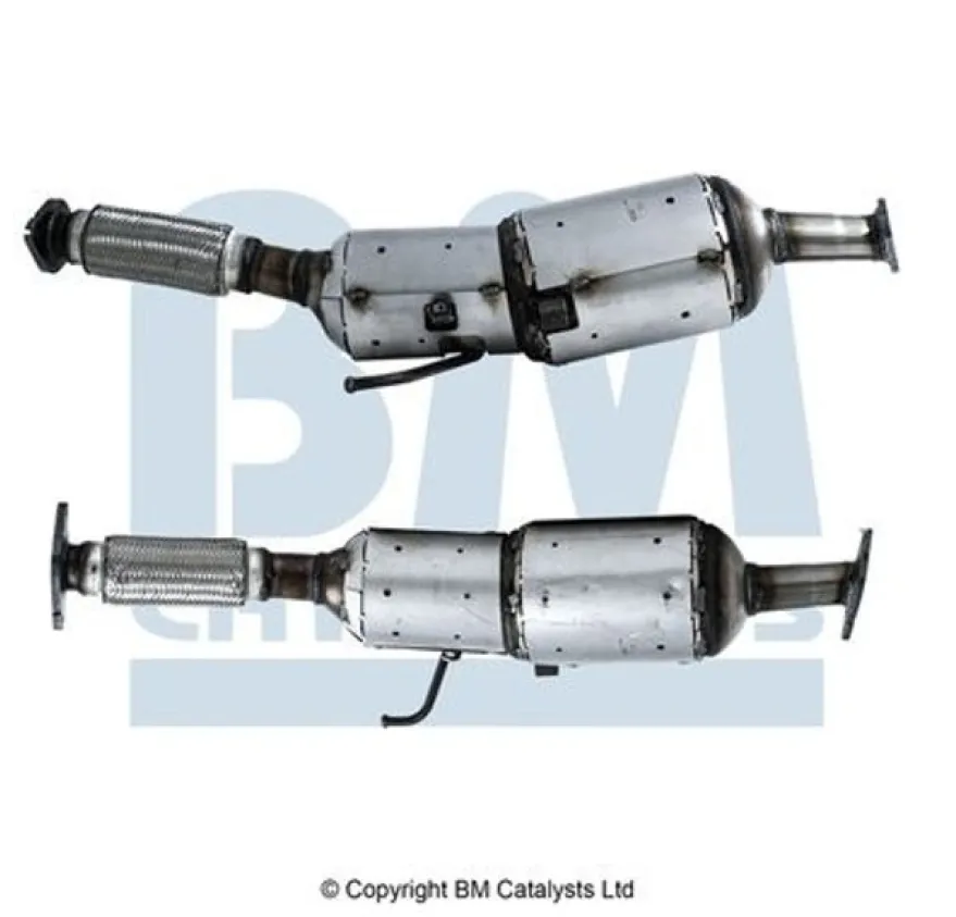 Sot-/partikelfilter, avgassystem till NISSAN QASHQAI / QASHQAI +2 I (J10, NJ10, JJ10E)