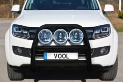 Stor 76mm frontbåge Svart - VW Amarok 2011-2016EJ Canyon