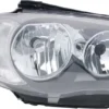 Strålkastare Höger Svart BMW 1-Serie E81/E82/E87/E88 2007-2009