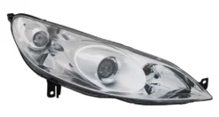 Strålkastare Vänster Peugeot 407