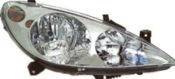 Strålkastare Vänster Peugeot 307, 307 CC