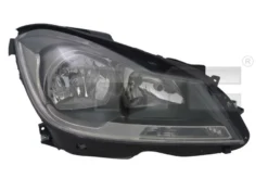 Strålkastare Vänster Svart Mercedes C-Class W204 / S204