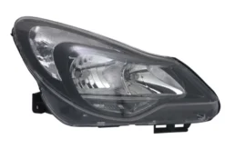 Strålkastare Vänster Svart Opel Corsa D