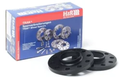 Svarta Spacers 15 mm Volvo V60 I, Volvo V70 III, XC60 I, XC70 II, XC90 II