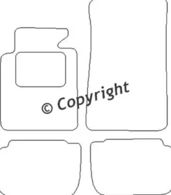 Textilmattor H-line BMW 3-Serien E46