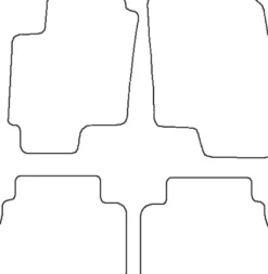 Textilmattor H-line Chevrolet Epica