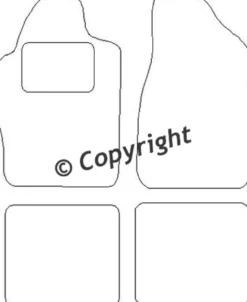 Textilmattor H-line Chrysler E.S.