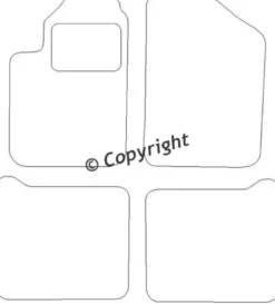 Textilmattor H-line Citroen Berlingo Multispace