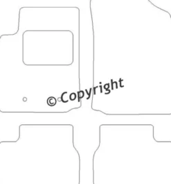 Textilmattor H-line Citroen C3