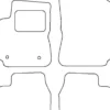 Textilmattor H-line Citroen C4 Catcus