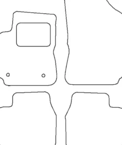 Textilmattor H-line Citroen C4 Catcus