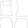 Textilmattor H-line Honda Accord V