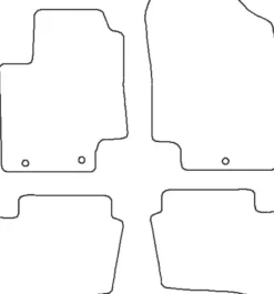 Textilmattor H-line Hyundai i20